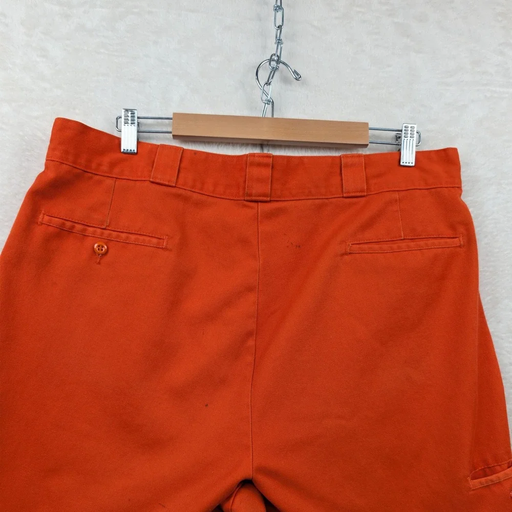 VTG Dickies Shorts Men's 39 Orange 13